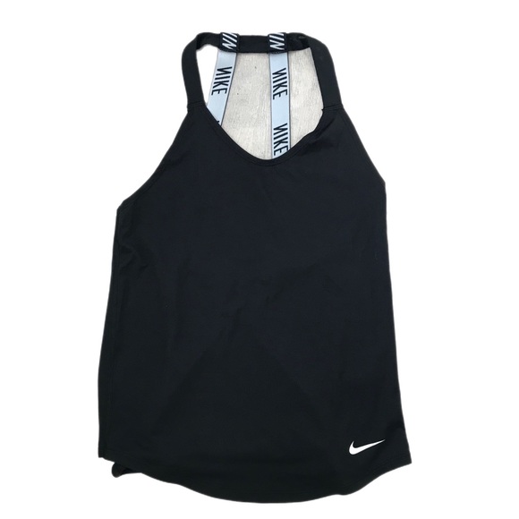 Nike Black Breathe Tank Elastica - Picture 2 of 8